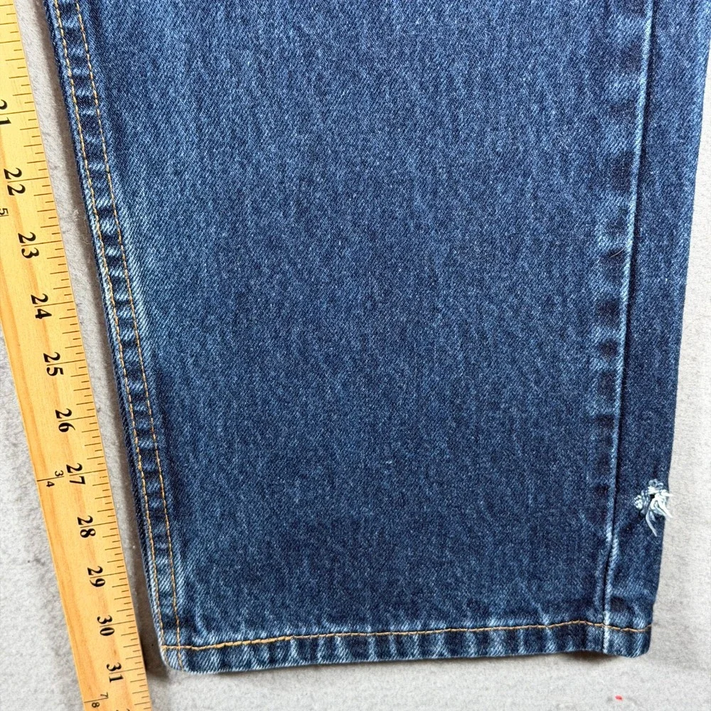 Levis 505 Regular Fit Straight Leg Jeans Mens‎ 40x32 Blue Dark Wash 00505-0216